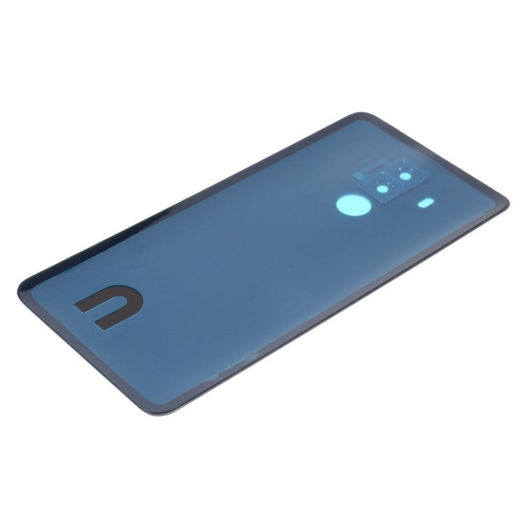 Back Battery Housing Cover with Camera Ring Lens Cover Part (without Logo) for Huawei Mate 10 Pro - Blue