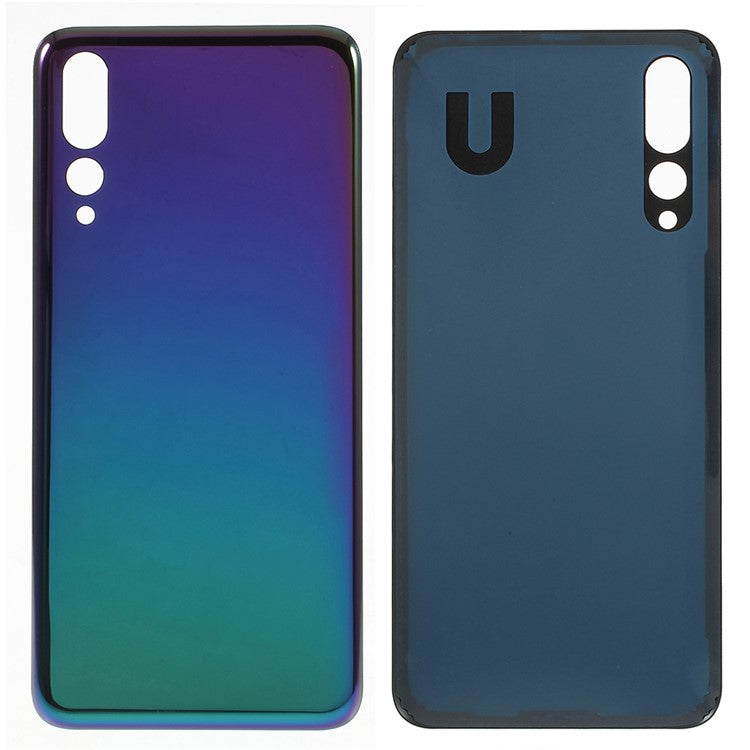 For Huawei P20 Pro Back Battery Housing Cover Replacement (without Logo) - Purple