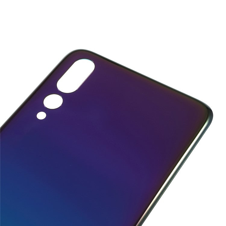 For Huawei P20 Pro Back Battery Housing Cover Replacement (without Logo) - Purple