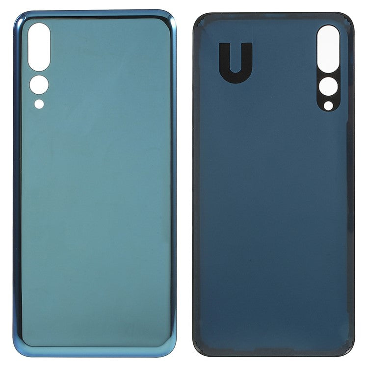 For Huawei P20 Pro Back Battery Housing Cover Replacement (without Logo) - Blue