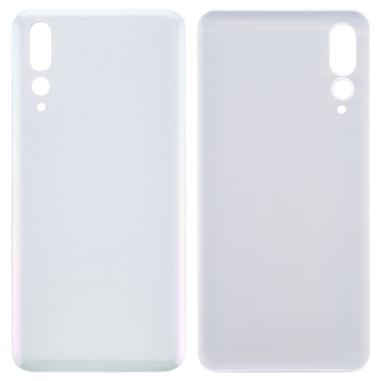 For Huawei P20 Pro Back Battery Housing Cover Replacement (without Logo) - White