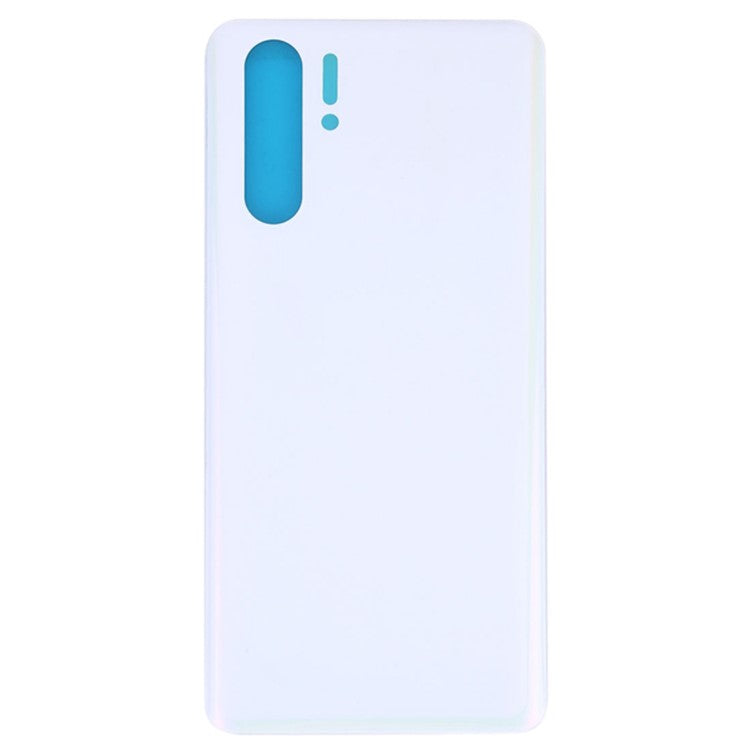 For Huawei P30 Pro Back Battery Housing Cover Replacement (without Logo) - White