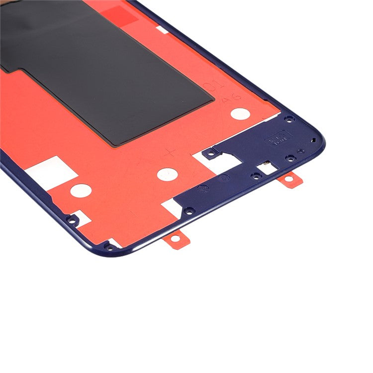 OEM Rear Housing Supporting Frame Battery Back Cover Bracket  with NFC Flex Cable (without Logo) for Honor 20/nova 5T - Blue