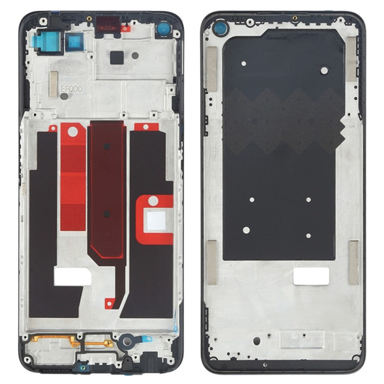 For Oppo A93 5G Middle Plate Frame Repair Part (A-Side) (without Logo) - Black