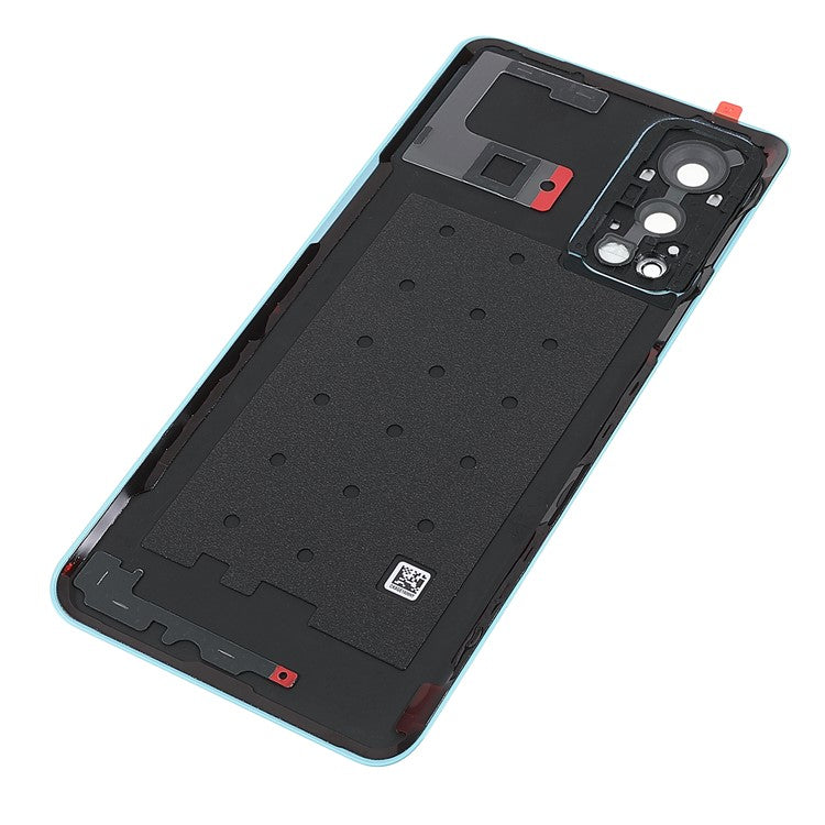 For OnePlus Nord 2 5G OEM Battery Back Cover Rear Door Housing Replacement with Camera Lens Ring Cover - Green
