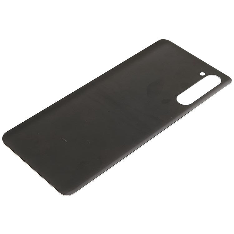 For OPPO Reno3 5G Phone Back Battery Housing Cover Replacement Parts (without Logo) - Red
