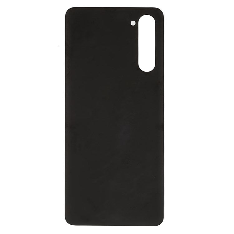 For OPPO Reno3 5G Phone Back Battery Housing Cover Replacement Parts (without Logo) - White