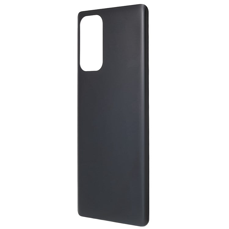 For Oppo Reno5 Pro 5G Back Battery Housing Cover Replacement Part (without Logo) - Black