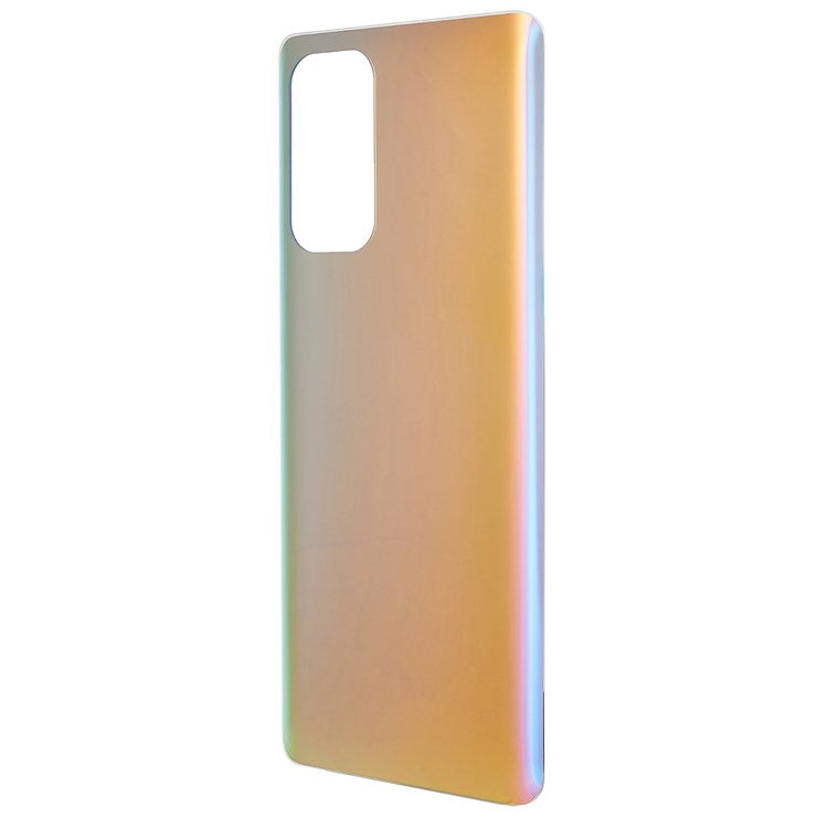 For Oppo Reno5 Pro 5G Back Battery Housing Cover Replacement Part (without Logo) - Red