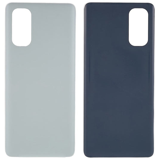 For Oppo Reno4 Pro 5G Cellphone Back Battery Housing Cover Replacement Parts (without Logo) - White