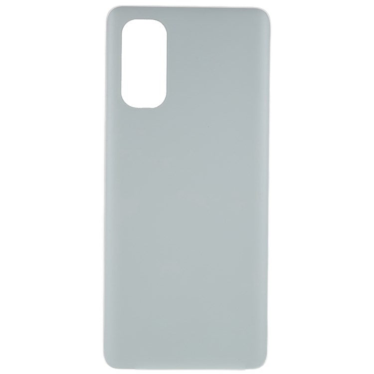 For Oppo Reno4 Pro 5G Cellphone Back Battery Housing Cover Replacement Parts (without Logo) - White