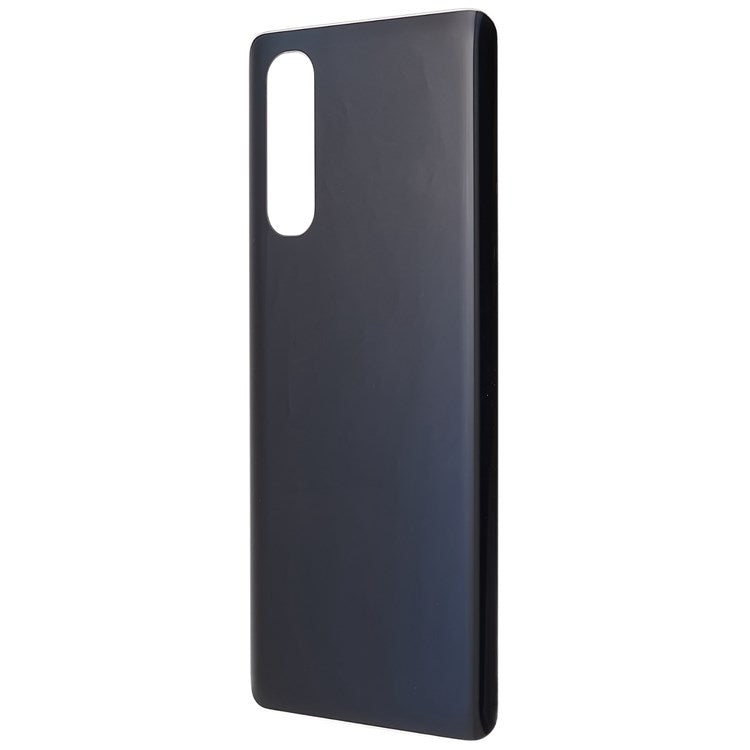 For Oppo Reno3 Pro 5G Back Battery Housing Cover Replacement Parts (without Logo) - Black