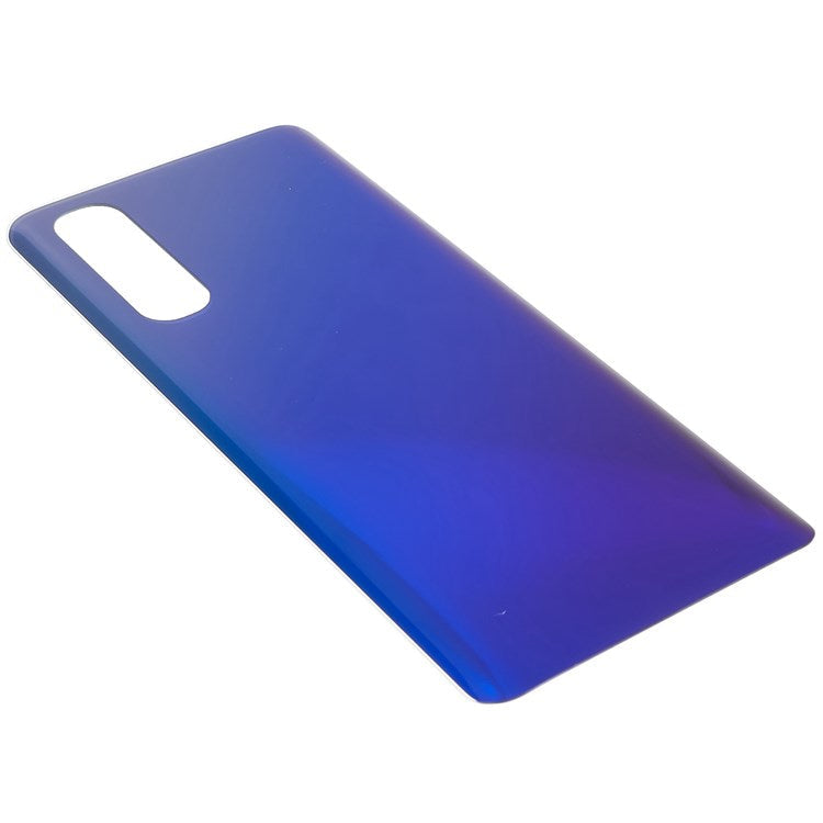 For Oppo Reno3 Pro 5G Back Battery Housing Cover Replacement Parts (without Logo) - Blue
