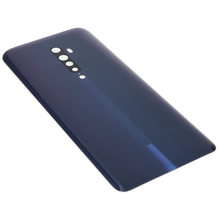 For Oppo Reno2 Phone Back Battery Housing Cover Replacement Parts (without Logo) - Green