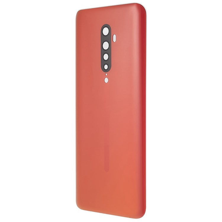 For Oppo Reno2 Phone Back Battery Housing Cover Replacement Parts (without Logo) - Orange