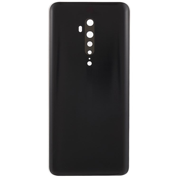 For Oppo Reno2 Phone Back Battery Housing Cover Replacement Parts (without Logo) - Orange