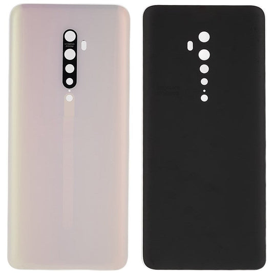 For Oppo Reno2 Phone Back Battery Housing Cover Replacement Parts (without Logo) - Pink
