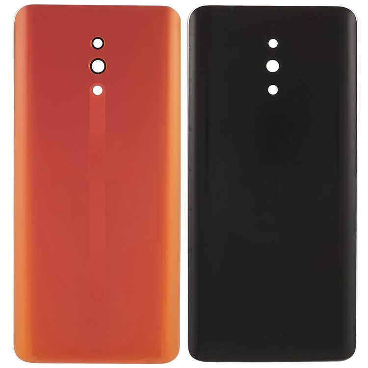 For Oppo Reno / Reno 5G Back Battery Housing Cover Replacement Parts (without Logo) - Orange