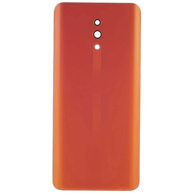 For Oppo Reno / Reno 5G Back Battery Housing Cover Replacement Parts (without Logo) - Orange