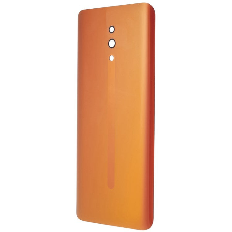 For Oppo Reno / Reno 5G Back Battery Housing Cover Replacement Parts (without Logo) - Orange