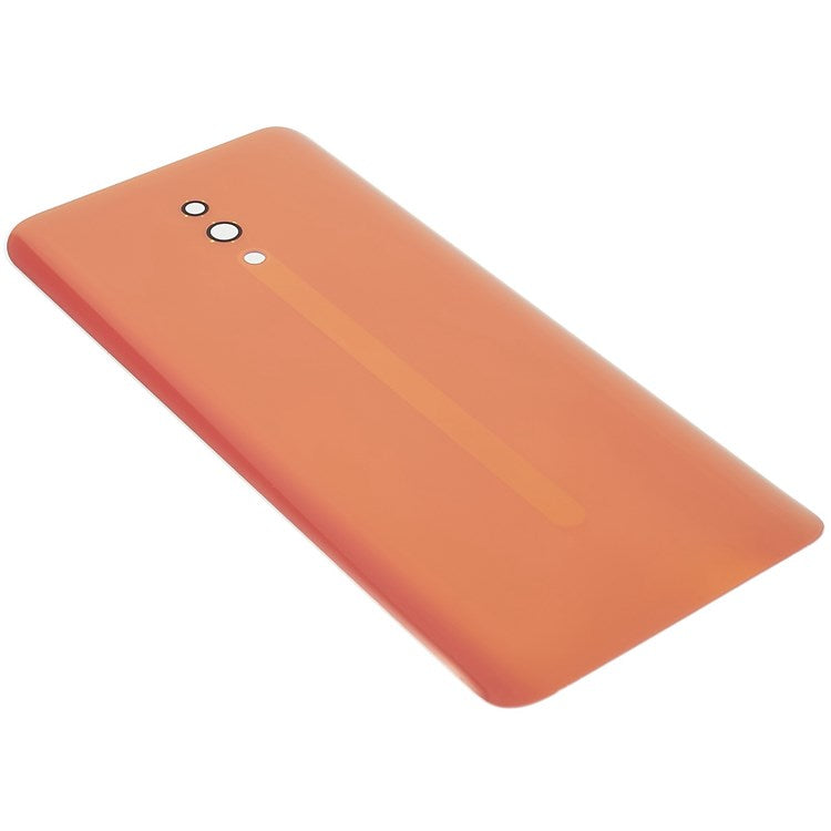 For Oppo Reno / Reno 5G Back Battery Housing Cover Replacement Parts (without Logo) - Orange