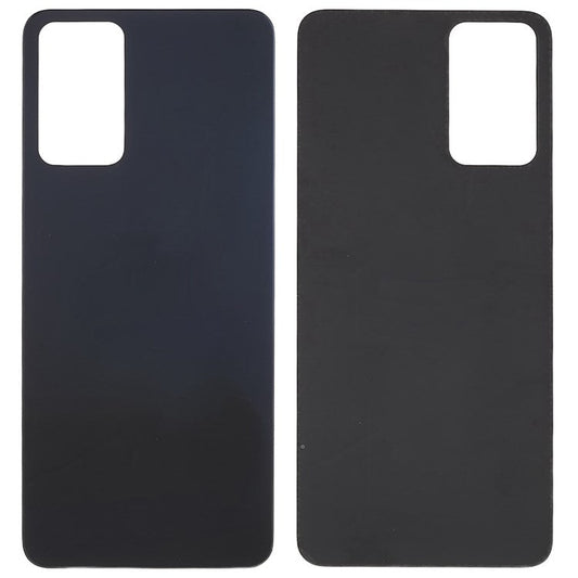 For Oppo Reno6 5G Back Battery Housing Cover Phone Replacement Parts (without Logo) - Black