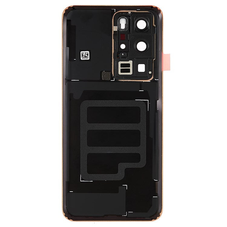 For Huawei P40 Pro OEM Battery Housing with Adhesive Sticker + Camera Lens Cover - Blush Gold
