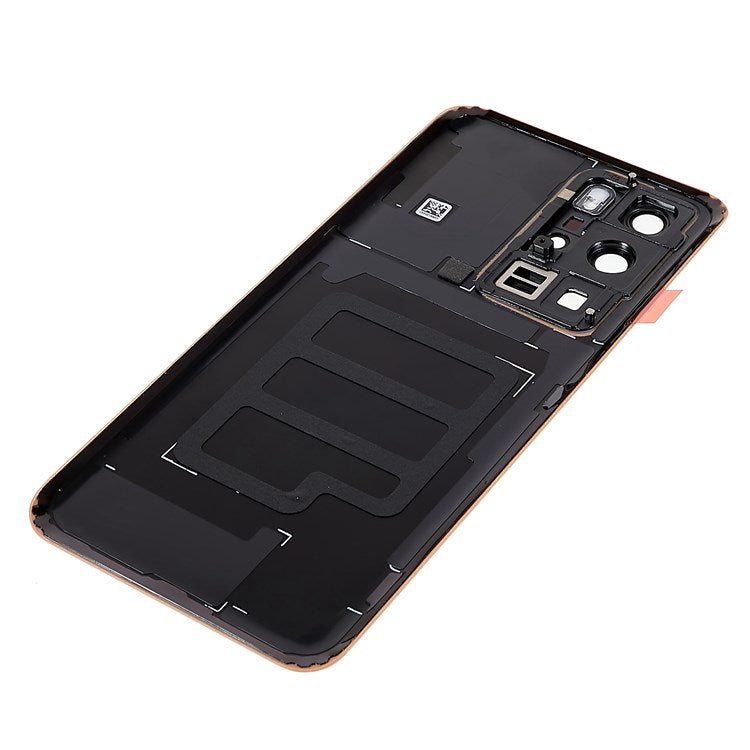 For Huawei P40 Pro OEM Battery Housing with Adhesive Sticker + Camera Lens Cover - Blush Gold