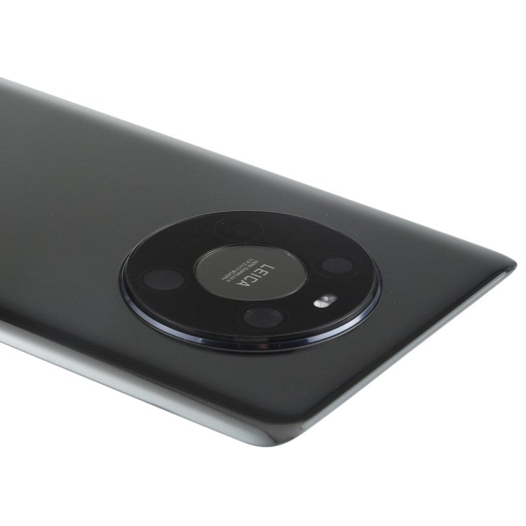 For Huawei Mate 40 Battery Housing Back Cover with Camera Ring Lens Cover Replacement (without Logo) - Black