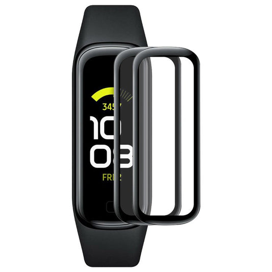ENKAY HAT PRINCE 2Pcs / Set for Samsung Galaxy Fit2 Full Screen Protector 3D Curved Soft PC Edge + PMMA Ultra Clear Film