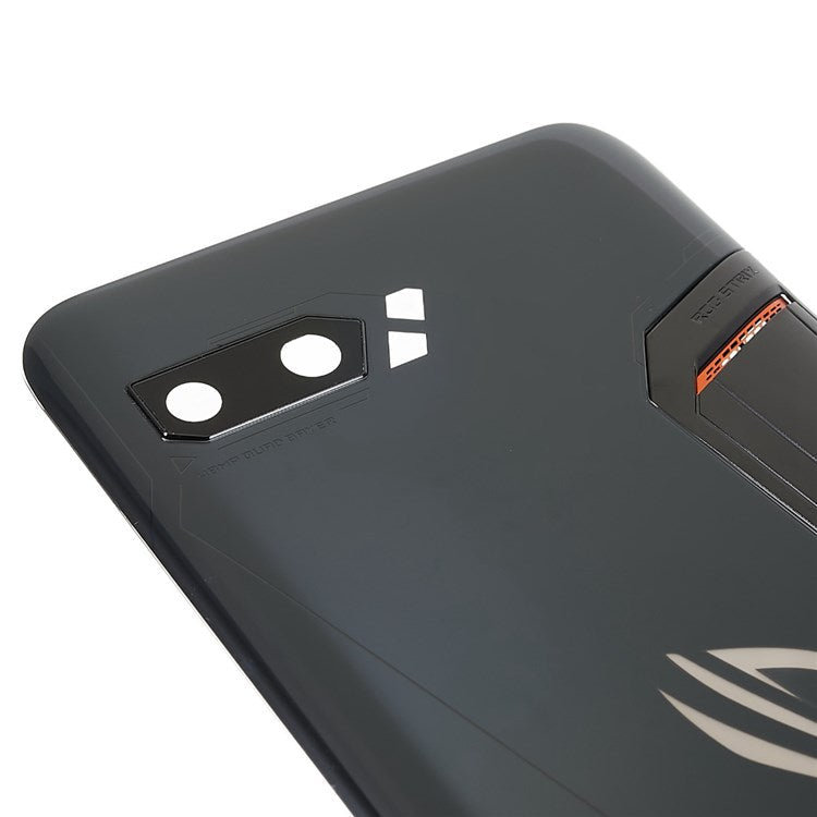 For Asus ROG Phone II ZS660KL OEM Battery Door Cover Replacement Part - Black