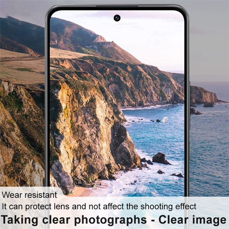 IMAK For Xiaomi 12 Lite 5G Camera Lens Protector HD Clear Tempered Glass Lens Film + Acrylic Lens Cap