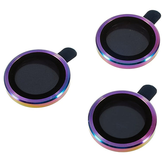 3Pcs / Set Camera Lens Protector for iPhone 14 Pro Max 6.7 inch / 14 Pro 6.1 inch, Ultra Clear Tempered Glass Lens Protection Film - Multi-color