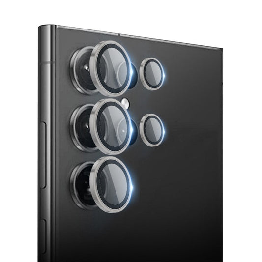 X-LEVEL AR-Spotlight Series For Samsung Galaxy S24 Ultra Tempered Glass Lens Protector Camera Lens Film - Grey