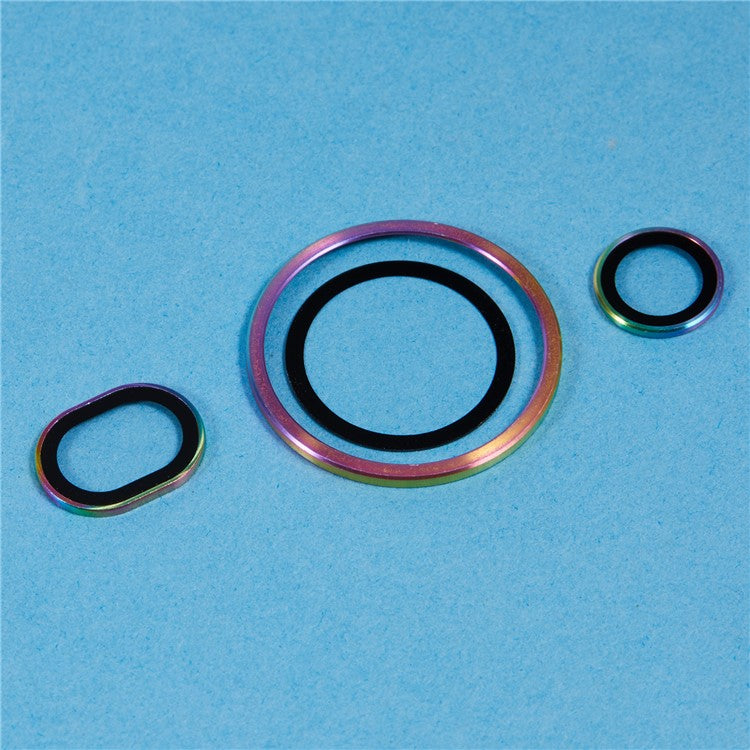1 Set For Huawei Pura 70 Ultra Tempered Glass Camera Lens Protector Individual Rear Lens Film -  Multi-Color