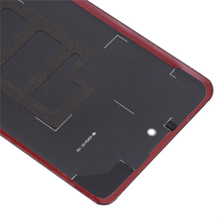 For Huawei P30 Pro Battery Housing with Adhesive Sticker+Camera Lens Cover - Aurora Blue