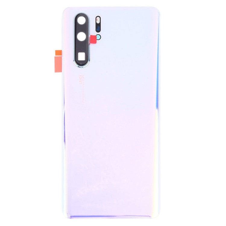 For Huawei P30 Pro Battery Housing with Adhesive Sticker+Camera Lens Cover - Crystal