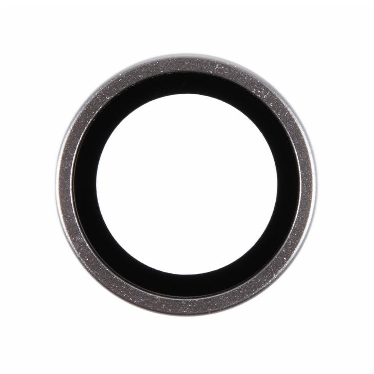 For iPad Pro 11 (2024) / iPad Pro 13 (2024) Camera Lens Protector Metal Ring Tempered Glass Film - Transparent