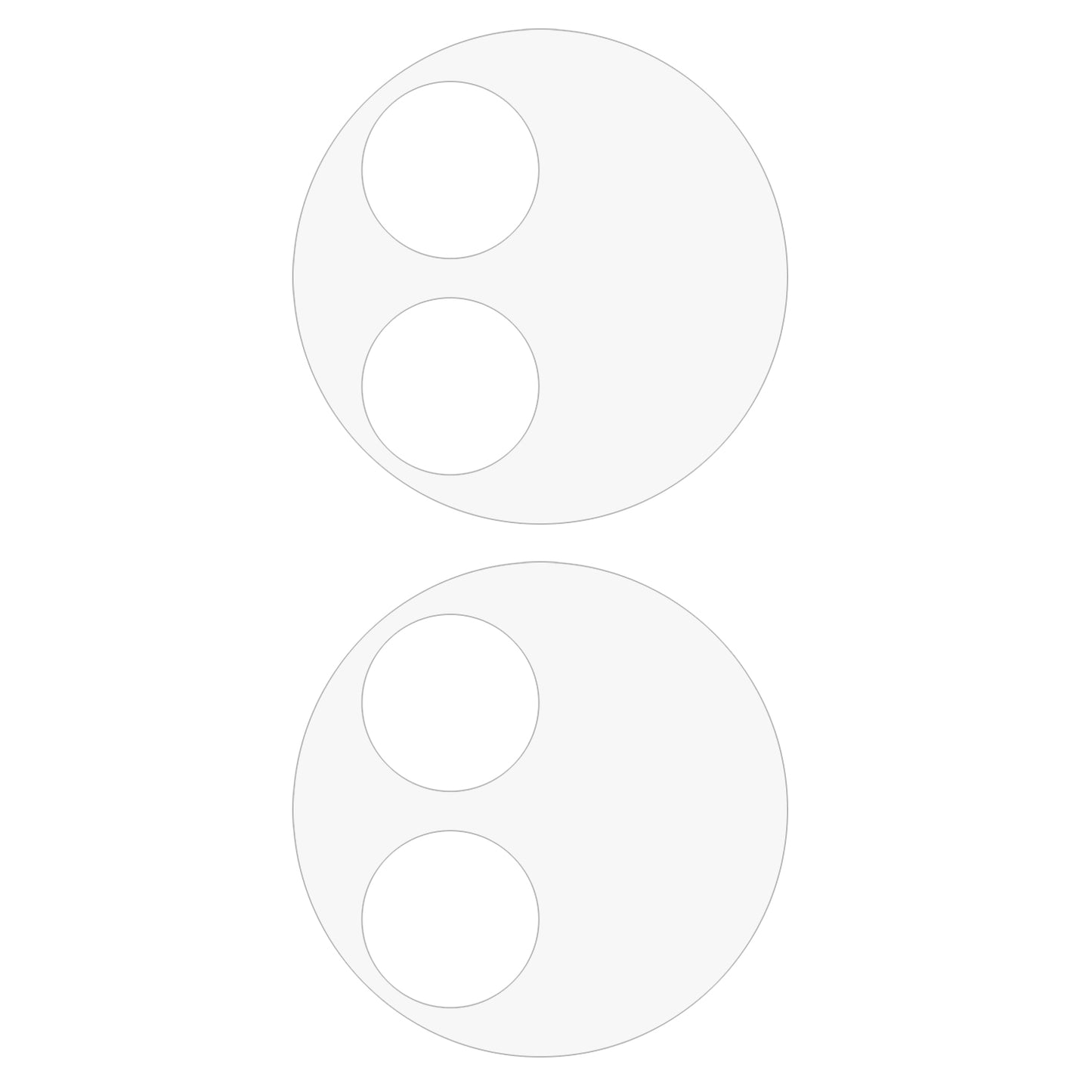2PCS For vivo V30e 5G / V40 Lite 5G Camera Lens Protector Tempered Glass Lens Film 2.5D Arc Edges