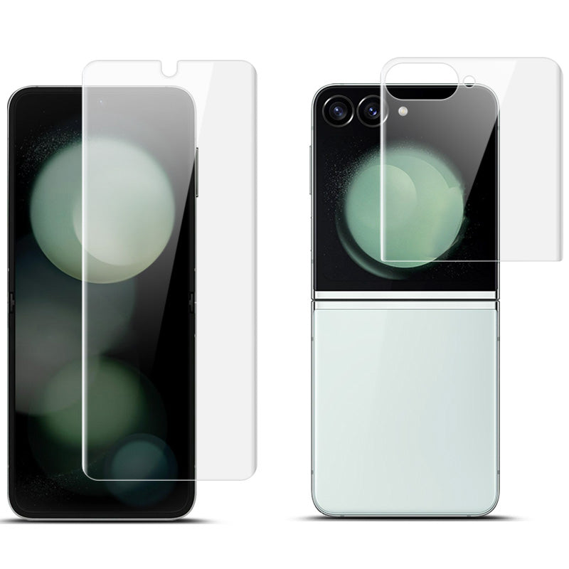 IMAK Hydrogel Film III For Samsung Galaxy Z Flip6 5G Front + Rear Small Screen Protector TPU Film