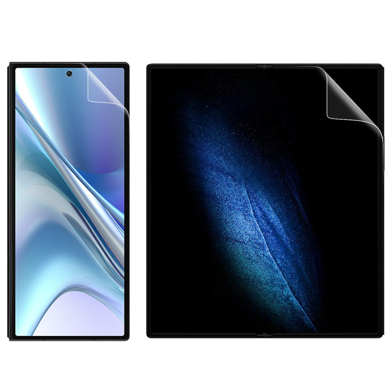 IMAK Hydrogel III Film For Samsung Galaxy Z Fold6 5G Soft TPU Screen Protector Set with Clear Outer, Inner Film