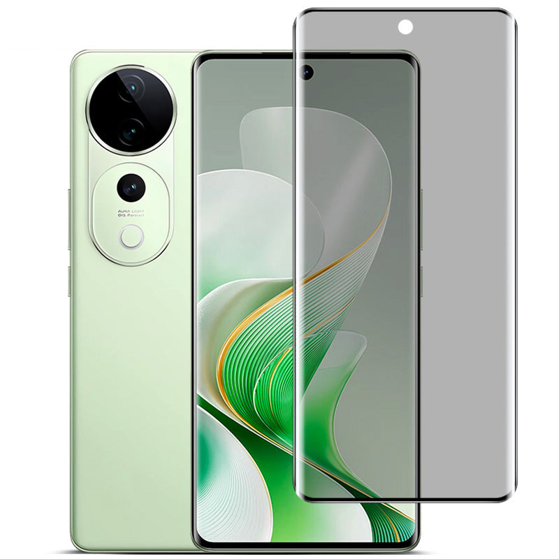IMAK For vivo S19 Pro 5G / V40 5G Anti-Spy Screen Protector 3D Curved Tempered Glass Film Full Cover