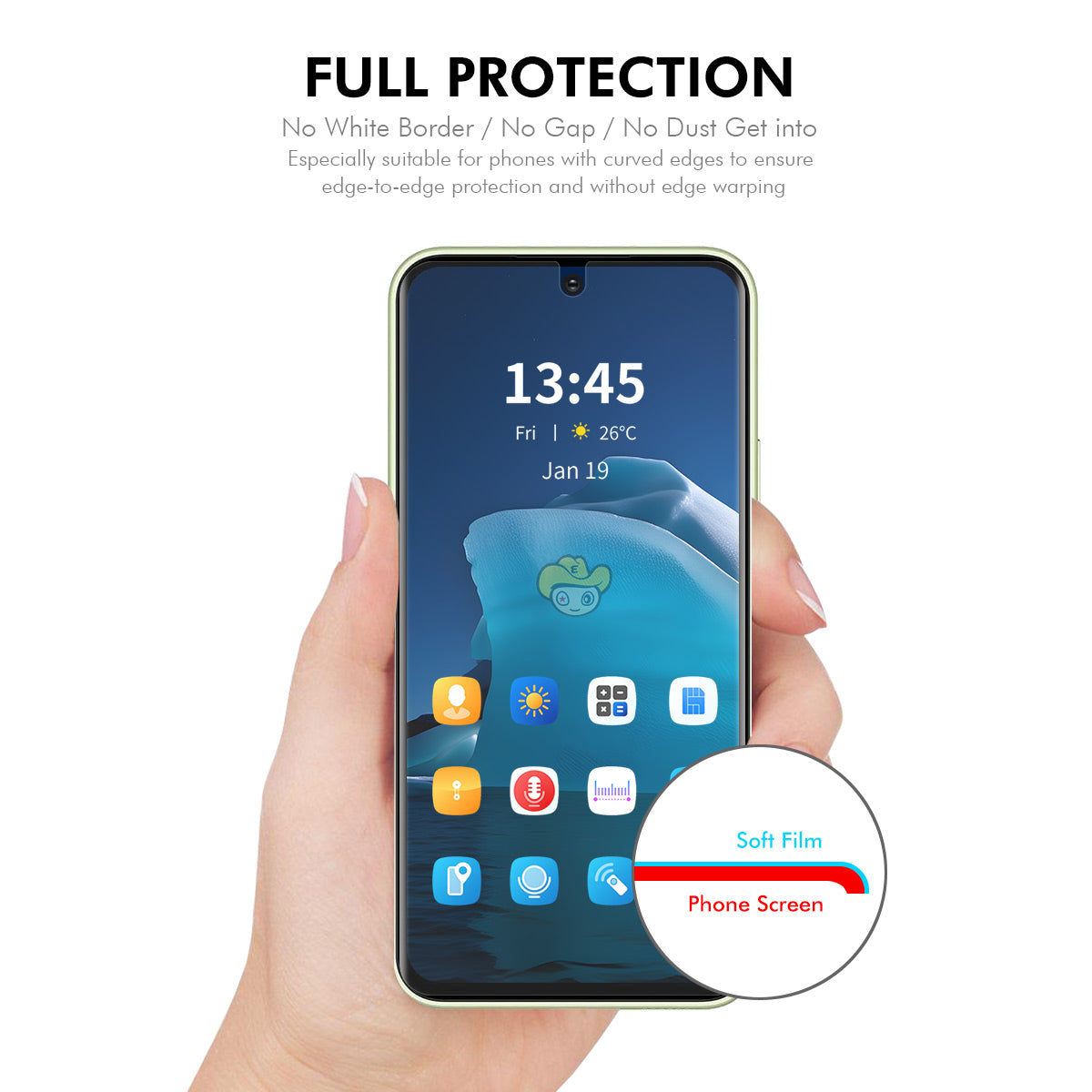 ENKAY HAT PRINCE For vivo V40 SE 5G Screen Protector TPE+PET+TPU Hydrogel Phone Film