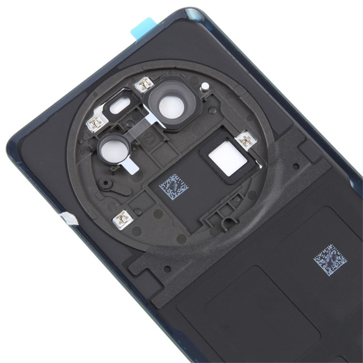 For Oppo Find X6 Battery Cover Back Rear Housing with Camera Ring Cover Parts (Without Logo) - Green