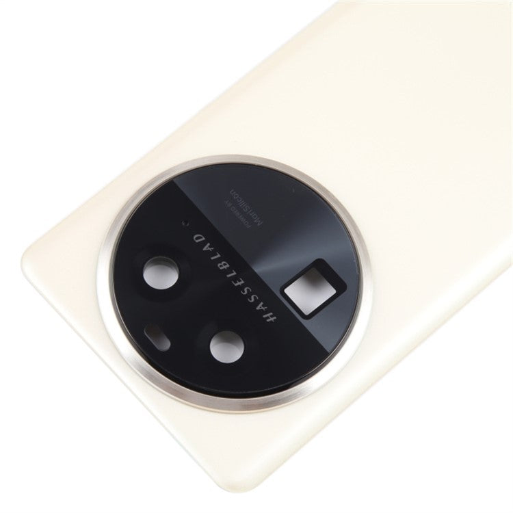 For Oppo Find X6 Battery Cover Back Rear Housing with Camera Ring Cover Parts (Without Logo) - Gold