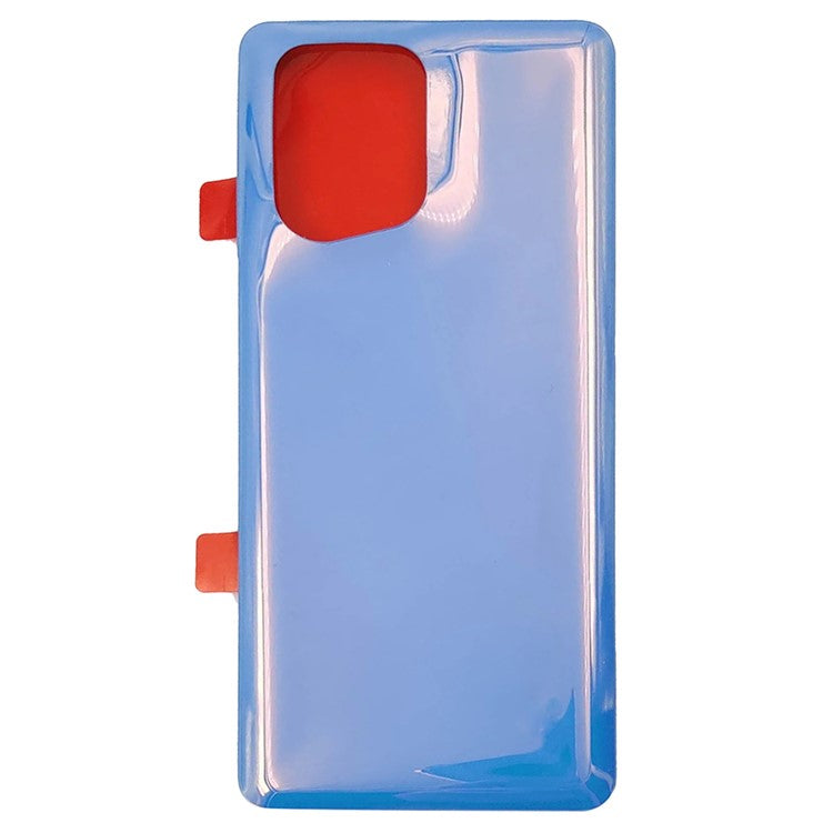 For Oppo Find X5 Back Battery Housing Cover Replacement (Without Logo) - Blue