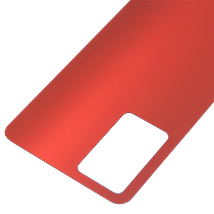 For Oppo Reno7 Pro 5G Back Battery Housing Cover Replacement (Without Logo) - Red