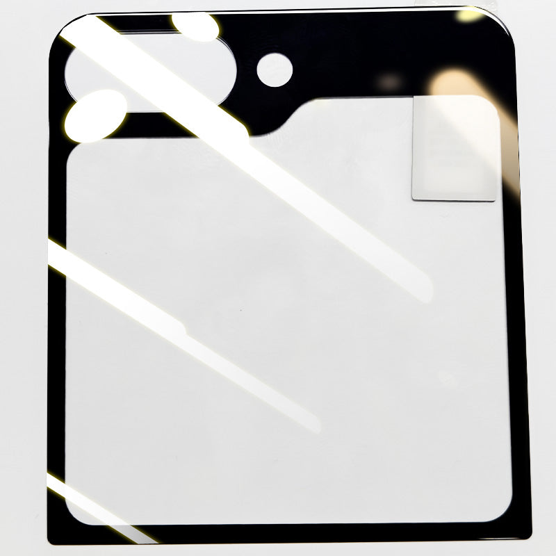 RURIHAI 10 Sets For Samsung Galaxy Z Flip6 5G Rear Full Screen Protector Back Cover Film Full Glue