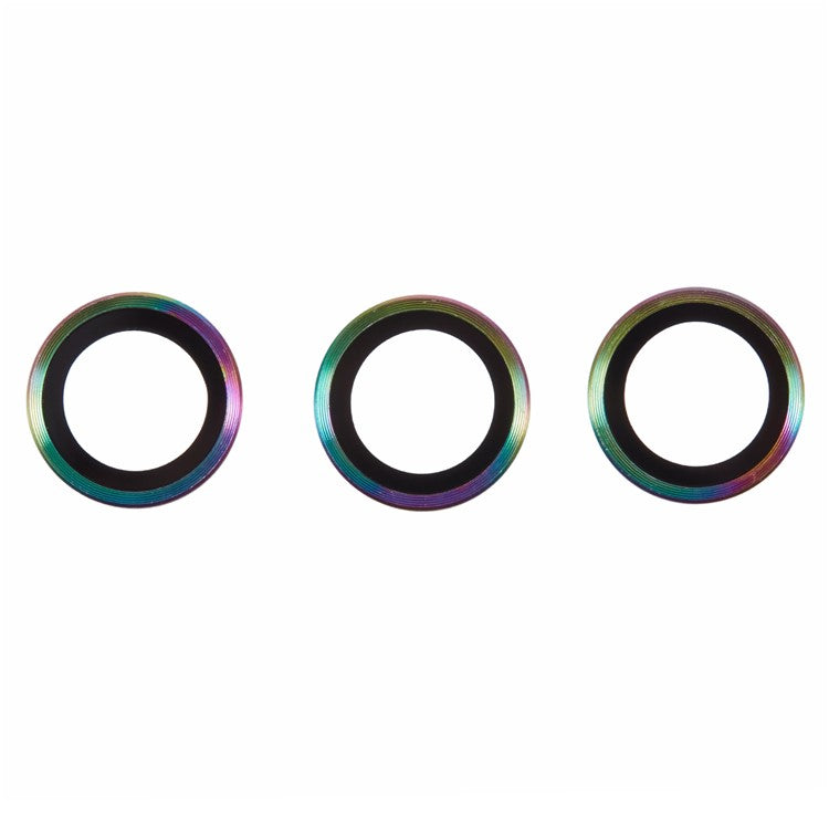 For Samsung Galaxy S24 FE Camera Lens Protector Set Metal + Tempered Glass Individual Ring Film - Multi-color