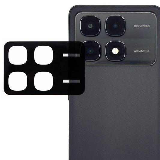 For Xiaomi Redmi K70 Ultra Tempered Glass Lens Protector Black Silk Printing Camera Lens Film